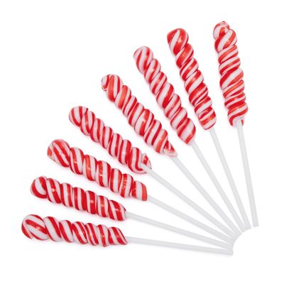 Valentines Candy - Twist Rainbow lollipops,Individually Wrapped Bulk Unicorn,for Kid&#39;s Birthday Party,12g Watermelon Flavor 22 Count