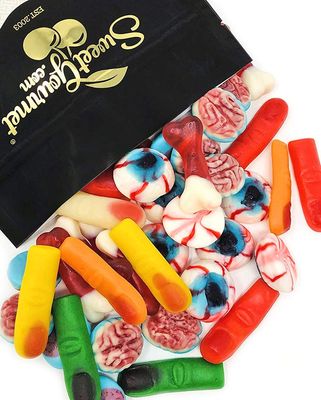 SweetGourmet Missing Body Parts Gummi Candy Kids Party, Birthdays, Halloween Party 2 pounds