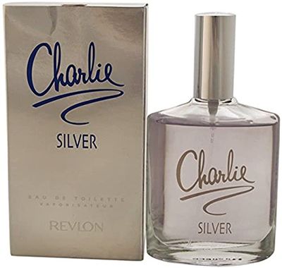 REVLON CHARLIE SILVER 3.4 oz Eau de Toilette Spray NEW in Box for Women