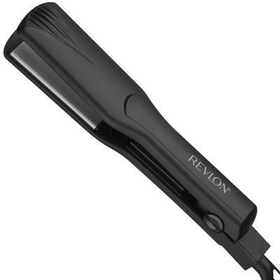Revlon Smooth and Straight Ceramic Flat Iron Fast Results, Smooth Styles,1.5 Inch (Pack of 1)