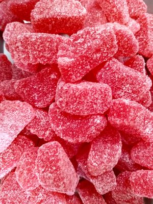 Cherry Slices - 5 lbs of Fresh Delicious Sweet Sugar Sanded Cherry Slices Candy