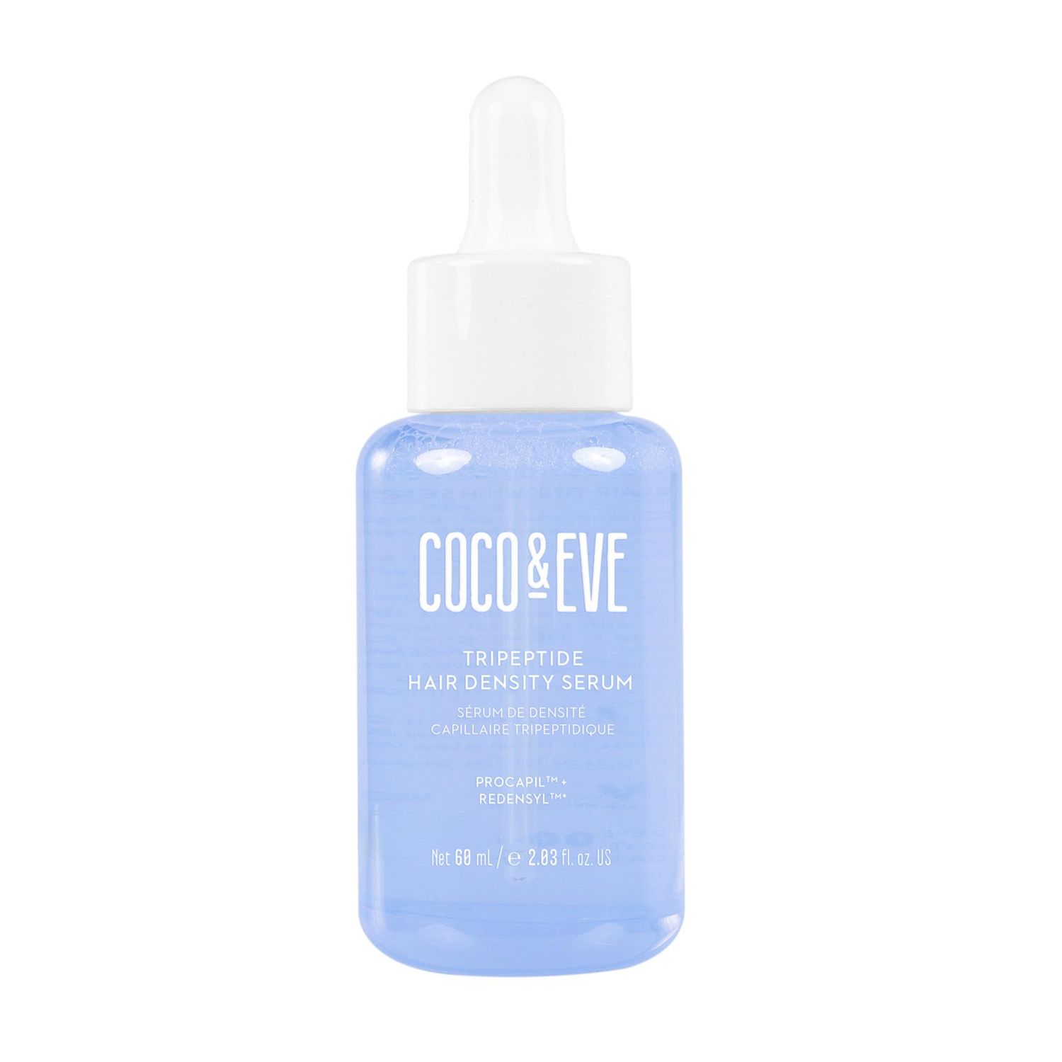 Coco Eve Boost Therapy Tripeptide Hair Density Serum. For Thicker, Fuller Hair. Anti-Hair Loss Shedding, Lightweight Scalp Treatment with Biotin Caffeine for Volume Restoration (2.03 Fl Oz)