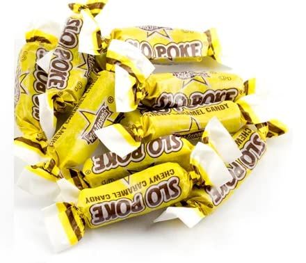 Slo Pokes Bite Size Caramel Candy (1LB)
