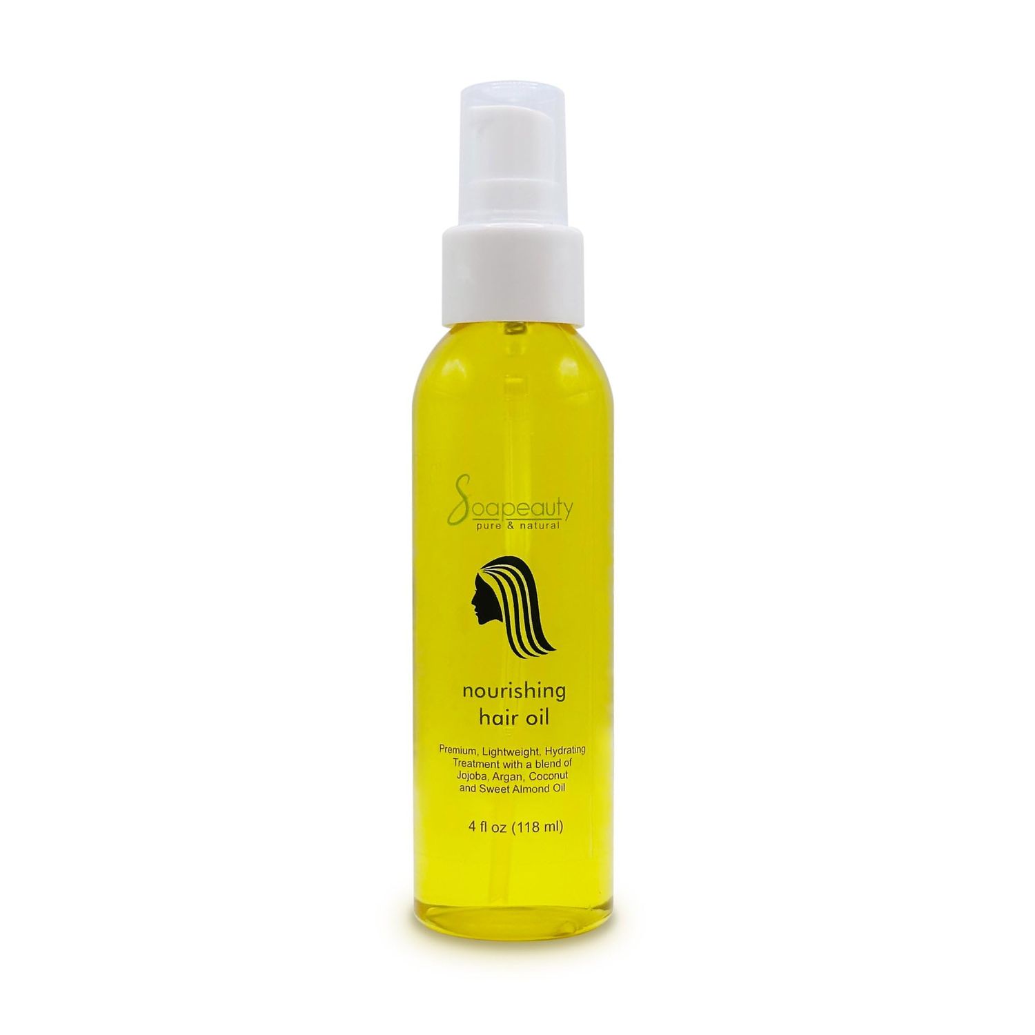 Soapeauty Hair Nourishing Oil Blend - Deep Hydration, Repair Strengthen - Coconut, Argan, Sweet Almond Jojoba Oils - Vitamin E Infused - Frizz Control, UV Heat Protection