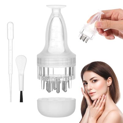 YUXIANLB Hair Growth Oil Applicator Comb Precision Scalp Massager Serum Applicator Tool for Men Women Hair Care Brush for Essential Oils Liquid Treatments Promotes Healthy Growth Scalp Health
