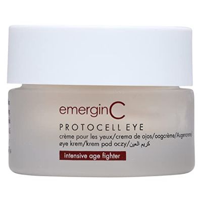 emergin C Protocell Eye Cream - Plant Stem Cell Eye Treatment with Hyaluronic Acid to Address Visible Signs of Aging (0.5 oz, 15 ml)