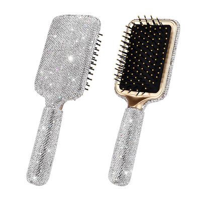 Detangling Brush for All Hair Types,Paddle Brush for Hair Shine Smooth - Pain-Free Anti Static Hairbrush for Women
