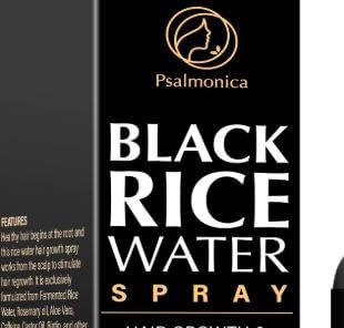 Hair Growth Serum: Black Rice Water Spray(4 OZ)