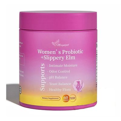 Pineapple Flavored Feminine Probiotics Gummies for Women Supports pH Balance, Vaginal Gut Health, Immune System Vegan Gummies with Slippery Elm, Prebiotics Probiotics 60 Gummies
