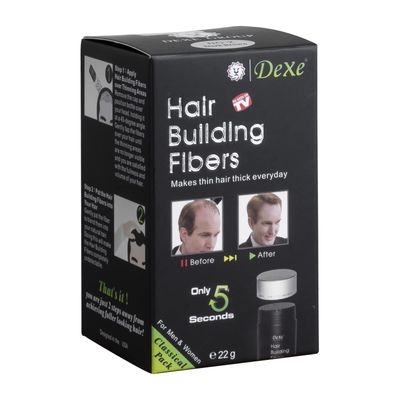 Hair Building Fibers (Light Brown) - Hair Thickener for Fine Hair for Women Men