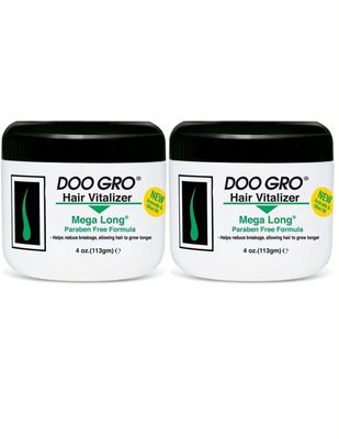 DOO GRO Mega Long Hair Vitalizer, 4 oz (Pack of 2)