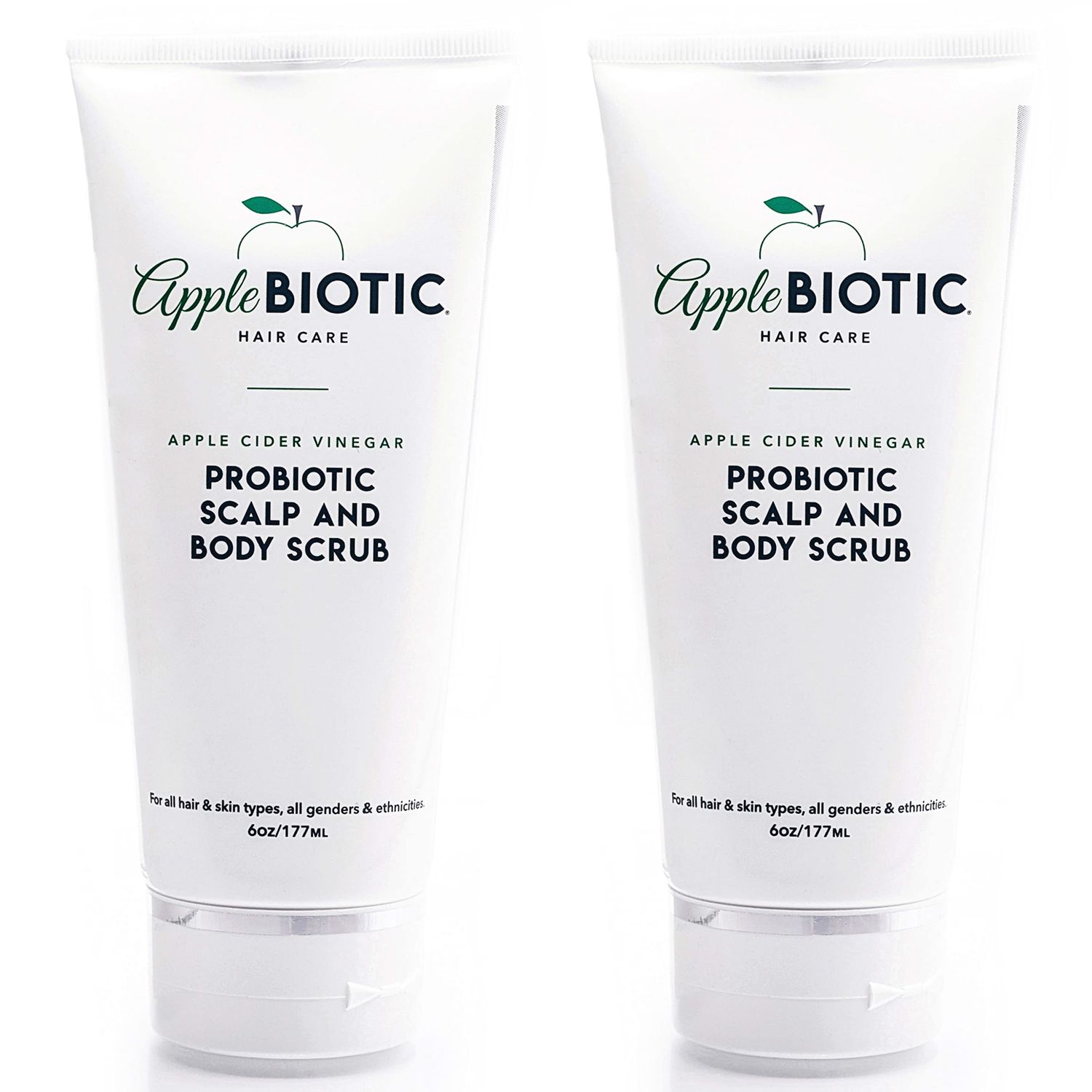 Apple Cider Vinegar Scalp Scrub 2PK - Exfoliating Scalp Treatment with Coconut Sesame Seed Oils - Moisturizes Relieves Itchy, Flaky Skin. Hair Scrub Scalp Cleanser for Build Up, Healthy Hair