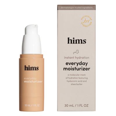 hims Everyday Moisturizer for Men - Lightweight, Hydrating Men&#39;s Face Moisturizer with Hyaluronic Acid and Shea Butter - 1 fl oz