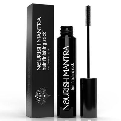 NOURISH MANTRA Hair Finishing Stick Your Go-To Hair Fixer Non-Greasy and Non-Sticky Does not Leaves A White Cast A Must-Have Hair Accessory For Men Women Both