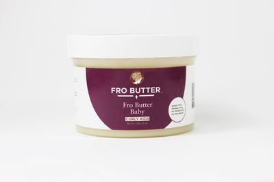 Fro Butter Hair Growth Treatment Shea Butter, Virgin Coconut Lavender Oil, Pumpkin Seeds Nourishing Extracts For Fast Hair Restoration, Split Ends, Damaged Brittle Hair (Baby Hair Detangler)