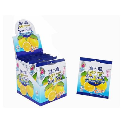 COFFEELOVER1111 Big Foot Sea Salt Lemon Candy (1 Box x 12 Packs)