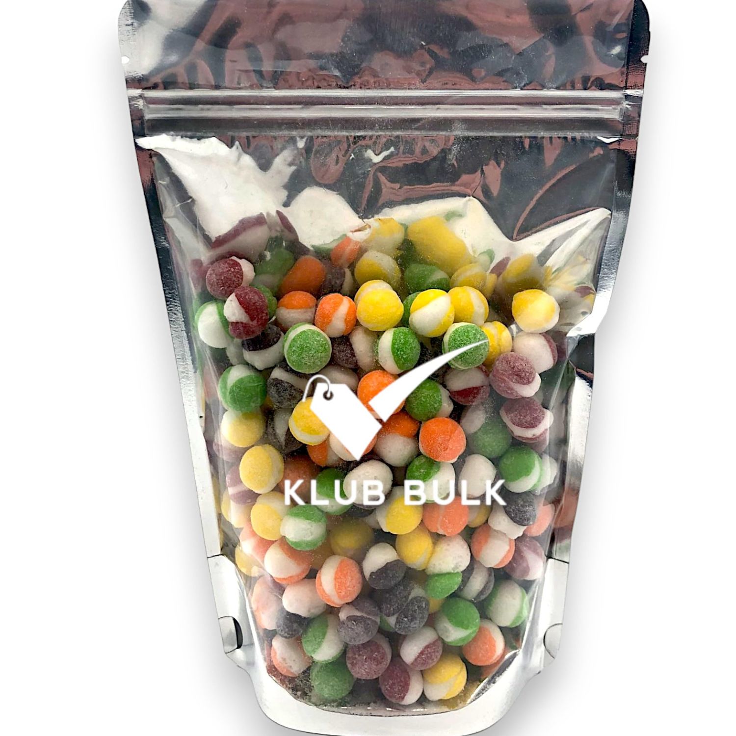 Klub Bulk Premium Freeze Dried Candy Sour Dried Crunchy Comets-10.5 oz Fruity Crispy Crunchy Sour Candy Popping into a Unique Shape Bursting With Flavors