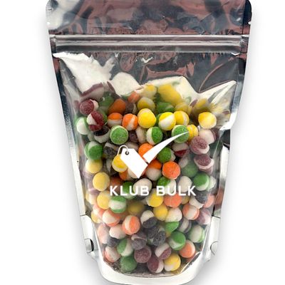 Klub Bulk Premium Freeze Dried Candy Sour Dried Crunchy Comets-10.5 oz Fruity Crispy Crunchy Sour Candy Popping into a Unique Shape Bursting With Flavors