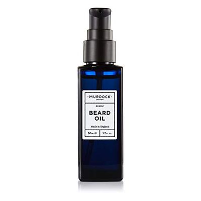 Murdock London Beard Oil for Men - Natural Scent Beard Oil for Healthy growth Nourishment - Provides Glossy finish - 50 ml