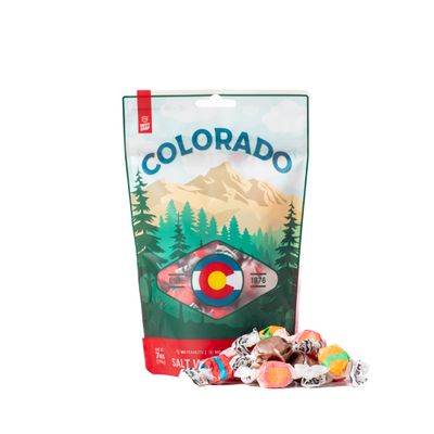 Taffy Shop Colorado Water Taffy - Gourmet Soft Chewy Candy, Variety Pack, BulkSweet Snack, Fresh Gift Gluten-Free, 35 Individually Wrapped Pieces (7oz)