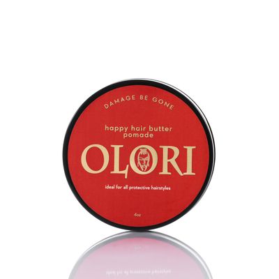 Olori Happy Hair Butter Pomade to Oil Scalp Care, Anti-Dandruff Hydrating Scalp Treatment for Women Men - 6 oz Jar