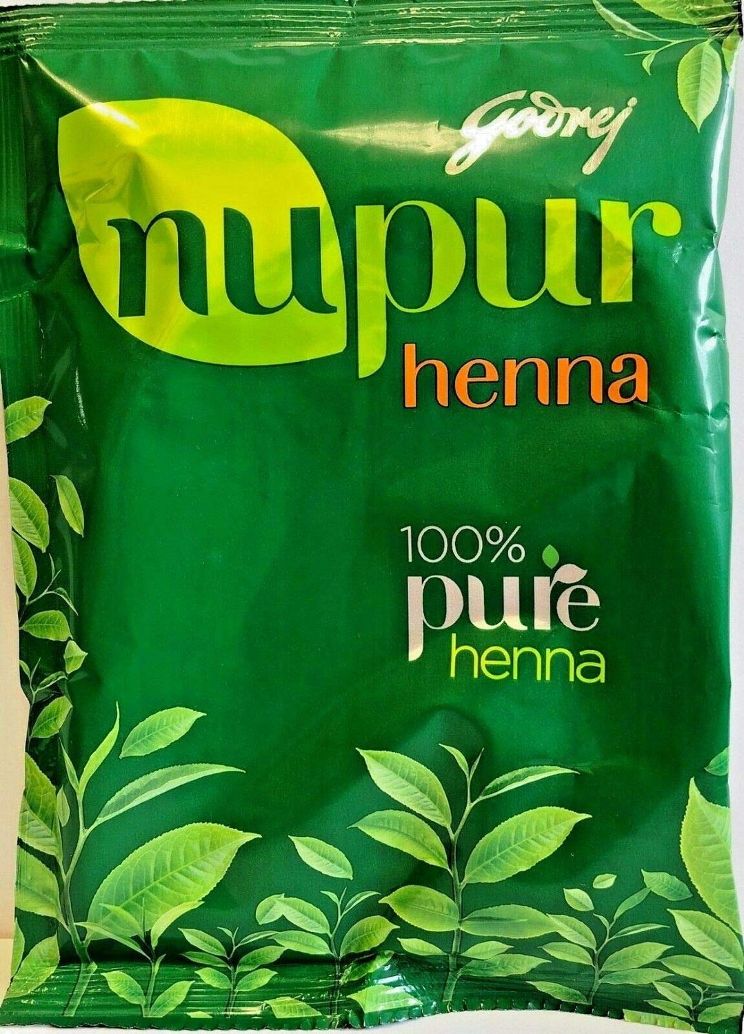 Nupur Henna Mehendi Pure for Silky Shiny Hair 400g X Pack of 2