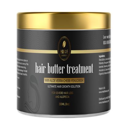 MAKOF BEAUTY Hair Conditioner for Dry and Damaged hair, Deep Conditioning, Full of Proteins with Saw Palmetto, Rosemary Fenugreek. 8 Fl oz