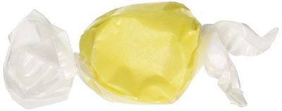 Sweet Candy Company Salt Water Taffy Individually Wrapped - Salt Water Taffy Candy Bulk, Old Fashioned Banana Flavor, Soft and Chewy, Single Flavor Assortment, Gluten Free - 3 lb Bag, Banana Flavored