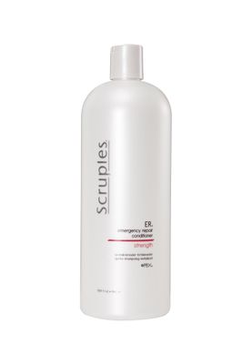 Scruples ER Emergency Repair Conditioner for Damaged Hair - Intensive Hair Repair for Breakage Restoration from Chemical Treatments - Includes Keratin Protein for Overall Hair Health (33.8 oz)