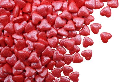 Cinnamon Heart Shaped Hard Candy Red 8 Ounce Candy for Valentine&#39;s Day