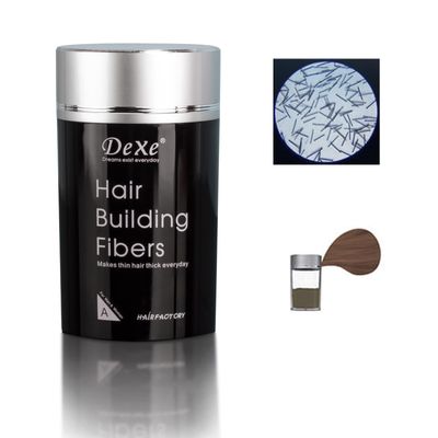 Dexe Hair Building Fibers 22g, light brown