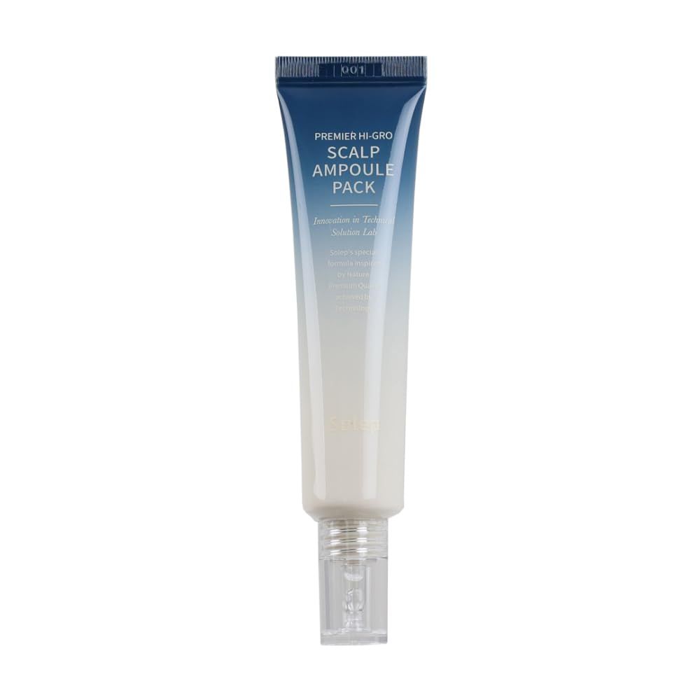 SOLEP Premier Hi-gro Scalp Ampoule Pack 40ml Intensive Scalp Care for Stronger, Healtheir Hair