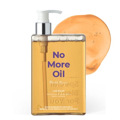 WithBecon NoMoreOil Shampoo - Professional Hair Loss Shampoo for Oily Scalp, Cruelty-Free Sulfate-Free (12.17 fl oz)
