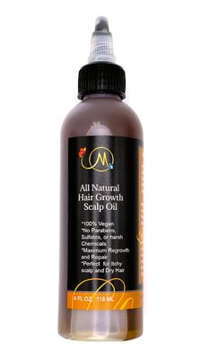 All Natural Hair Growth Scalp Oil (4 FL OZ 118 ML)