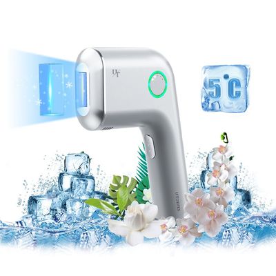 at-Home Hair Removal for Women and Men, DOPI Painless Hair Removal Device with Sapphire Cooling, Safe and Long-Lasting for Reducing in Hair Growth for Body Face