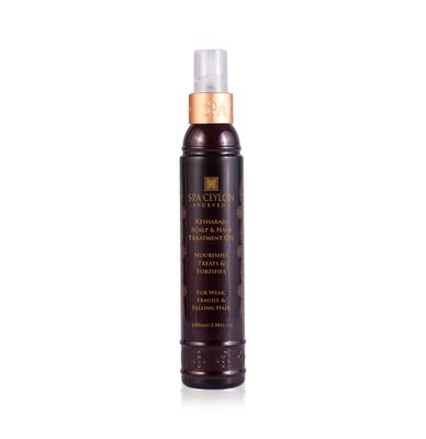 SPA CEYLON Kesharaja Scalp Hair Treatment Oil Ayurvedic WonderHerbs Infused Scalp Hydration Hair and Scalp Wellness Ideal for Fragile and Falling Hair