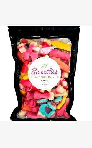 Halloween Missing Body Parts Gummies- The Best Assortment of Creepy Gummy Body Parts, Perfect for Trick-or-Treating and Halloween Parties. Gummy Candy Bag (1 Pound)