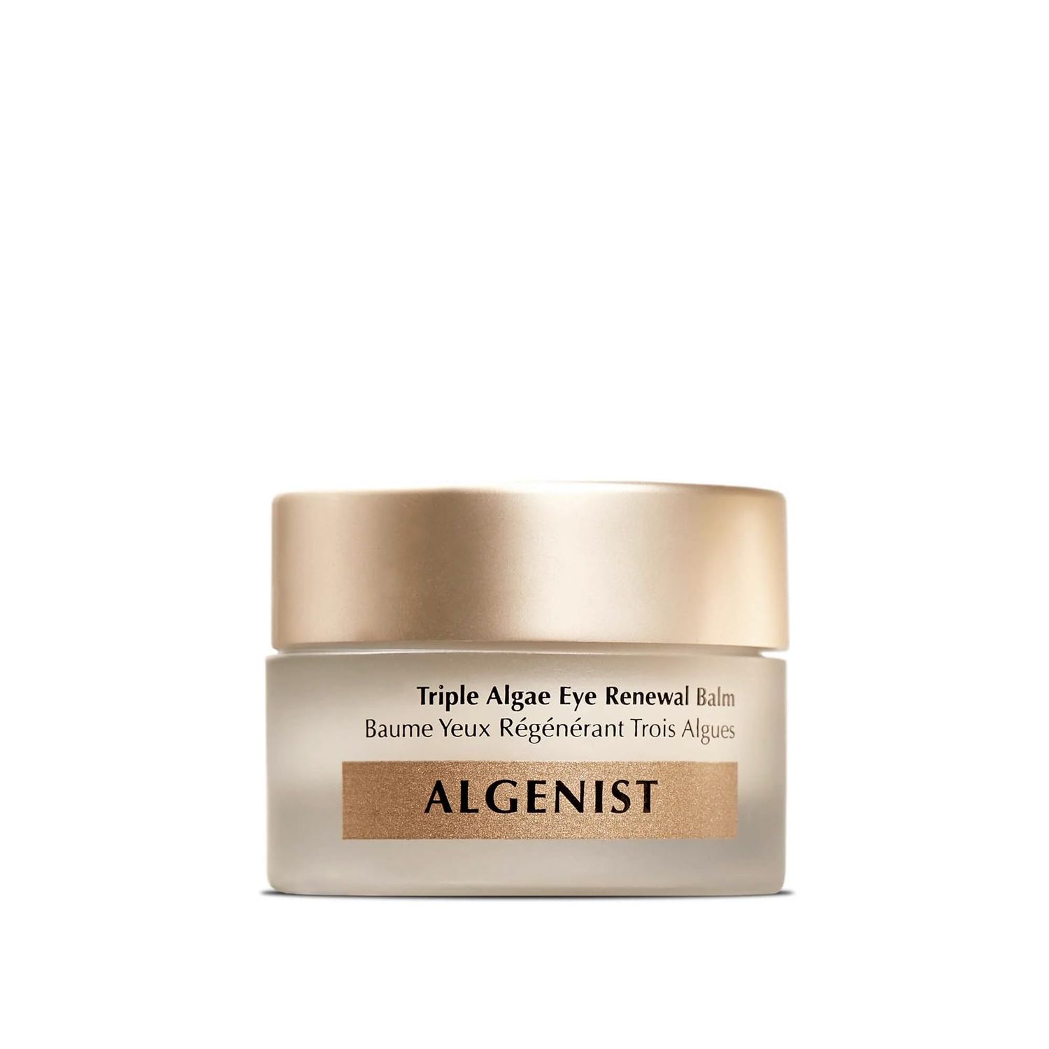 Algenist Triple Algae Eye Renewal Balm - Firming Smoothing Cream with Alguronic Acid to Help Reduce the Appearance of Dark Circles, Bags, Puffiness, Fine Lines Wrinkles (15ml)