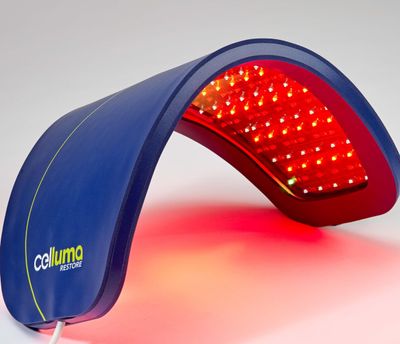 Celluma Restore S2 with Rechargeable Battery Option The Ultimate Red Light Therapy Device with FDA-Cleared Hair Regrowth, Anti-Wrinkles, and Pain Relief Settings