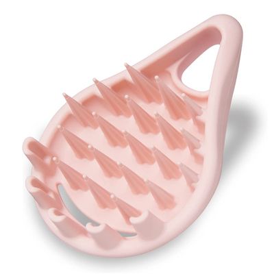 Terra Distribution Scalp Massager Scrubber Exfoliator Made in Japan 3 Tools-in-1 Hair Scalp Massager, Dandruff Brush for Head Massage, Dandruff, Hair Growth, Men, Women, and Gift (Pink)