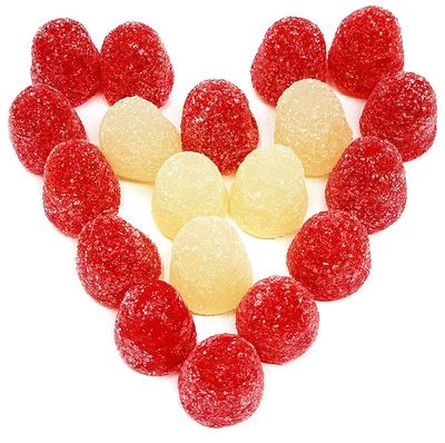 SweetGourmet Valentine Spice Drops Red - Cinnamon White - Peppermint 1 pound