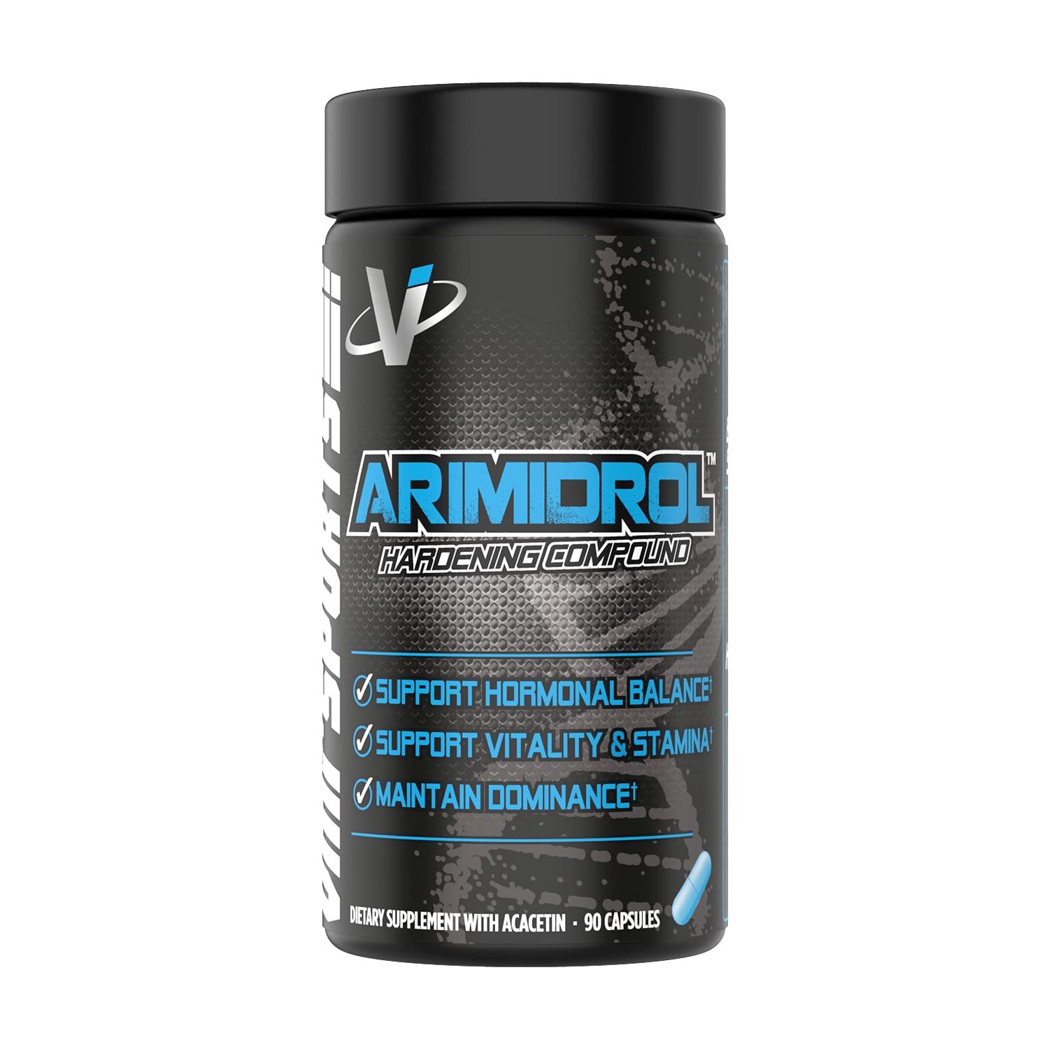 VMI Sports Arimidrol Hardening Compound Natural Estrogen Blocker for Men Testosterone Booster and Aromatase Inhibitor to Build Muscle and Burn Fat Anti Estrogen (Bonus Size - 90 Capsules)