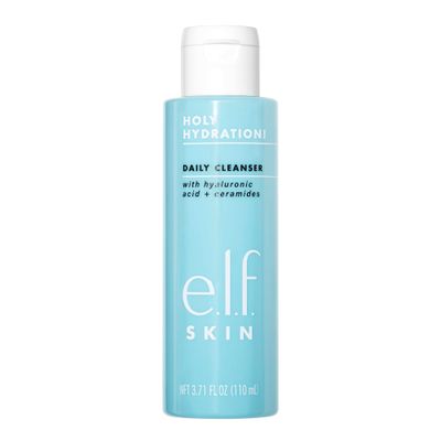 e.l.f. SKIN Holy Hydration! Daily Cleanser, Face Cleanser For Washing Away Excess Oil, Impurities Makeup, Made With Hyaluronic Acid, Vegan Cruelty-Free