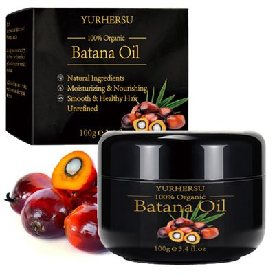MrCuvaryas Batana Oil for Hair Growth, Organic Cold Press Batana Oil, 100 Natural Batana Hair Oil - Enhances Hair Radiance, Anti Hair Loss and Repair Damaged Hair, 100ml