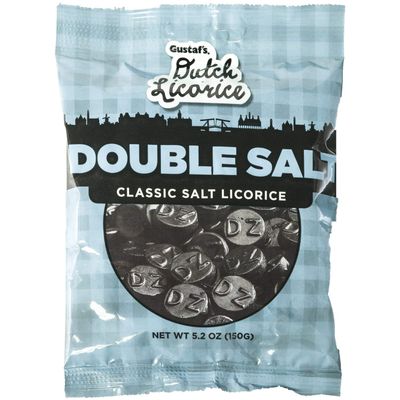 Gustaf&#39;s Dutch Licorice Coins Double Salt - 5.2 oz.