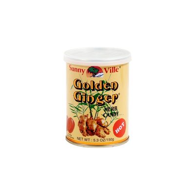 Golden Ginger Hard Candy - 4.40ozcan (Solstice)