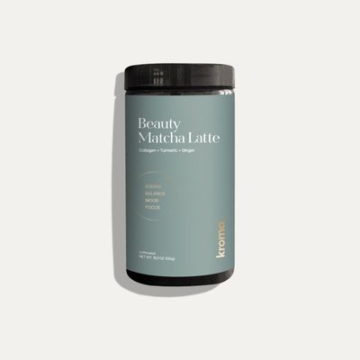 KROMA. Ceremonial Grade Matcha Powder, Gluten Free Green Tea Collagen Powder with Mushrooms, Ginger, Turmeric, L Theanine, Maca, Matcha Latte Powder, Natural Caffeine for Energy Support, 60 Servings