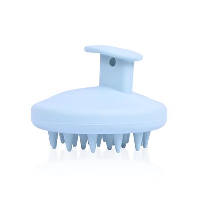 ROMI FLORIA Silicone Scalp Massager Shampoo Brush for Shower, Scalp Scrubber with Soft Bristles for Hair Growth Dandruff Treatment, Wet Dry Hair Massager for All Hair Types of Women Hair Brushes