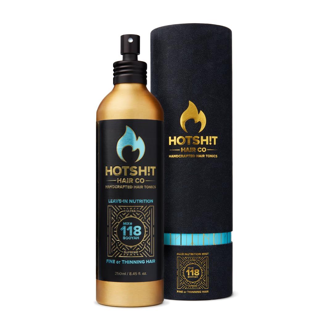 All-In-One Hair Scalp Nutrition Mist for FINE THINNING Hair - Alcohol Free with Castor Oil, Rosemary, Caffeine, Vitamin E, Sea Salt More to promote HAIR GROWTH, THICKNESS and RETENTION