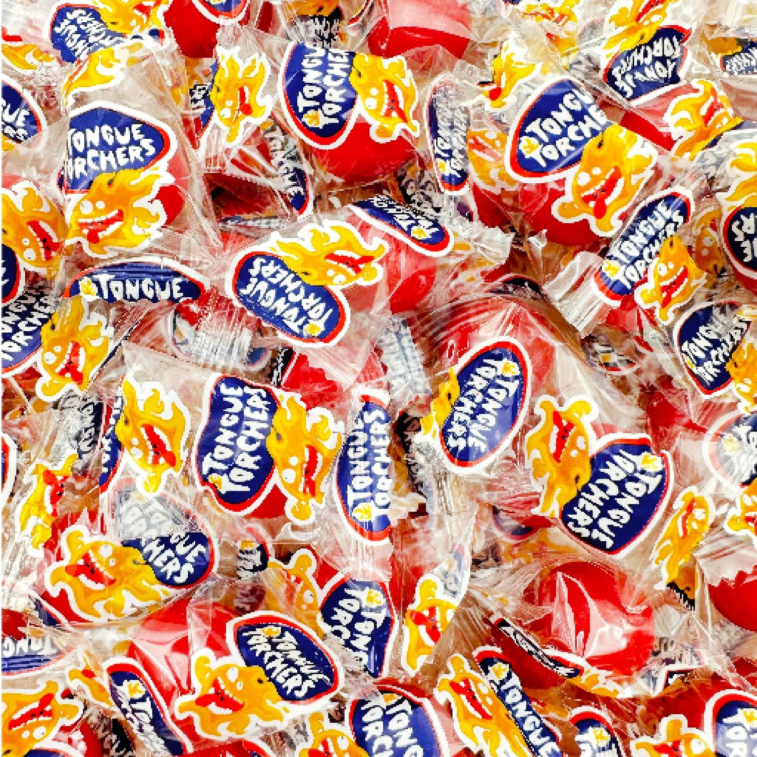 Tongue Torchers Hard Candy 2-Pound Bag Hot Cinnamon Flavor